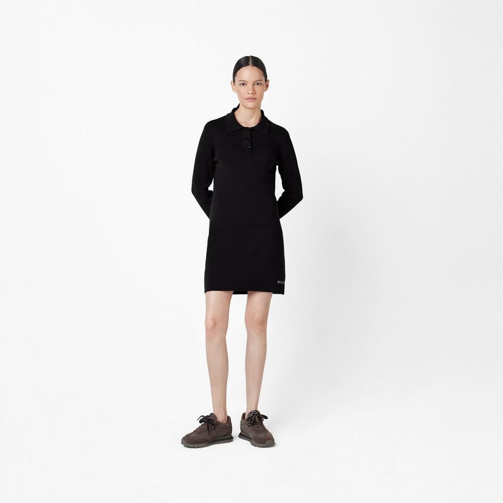 Marc Jacobs 3/4 Tennis Women's Dress Black  Australia |  PLZ-436752