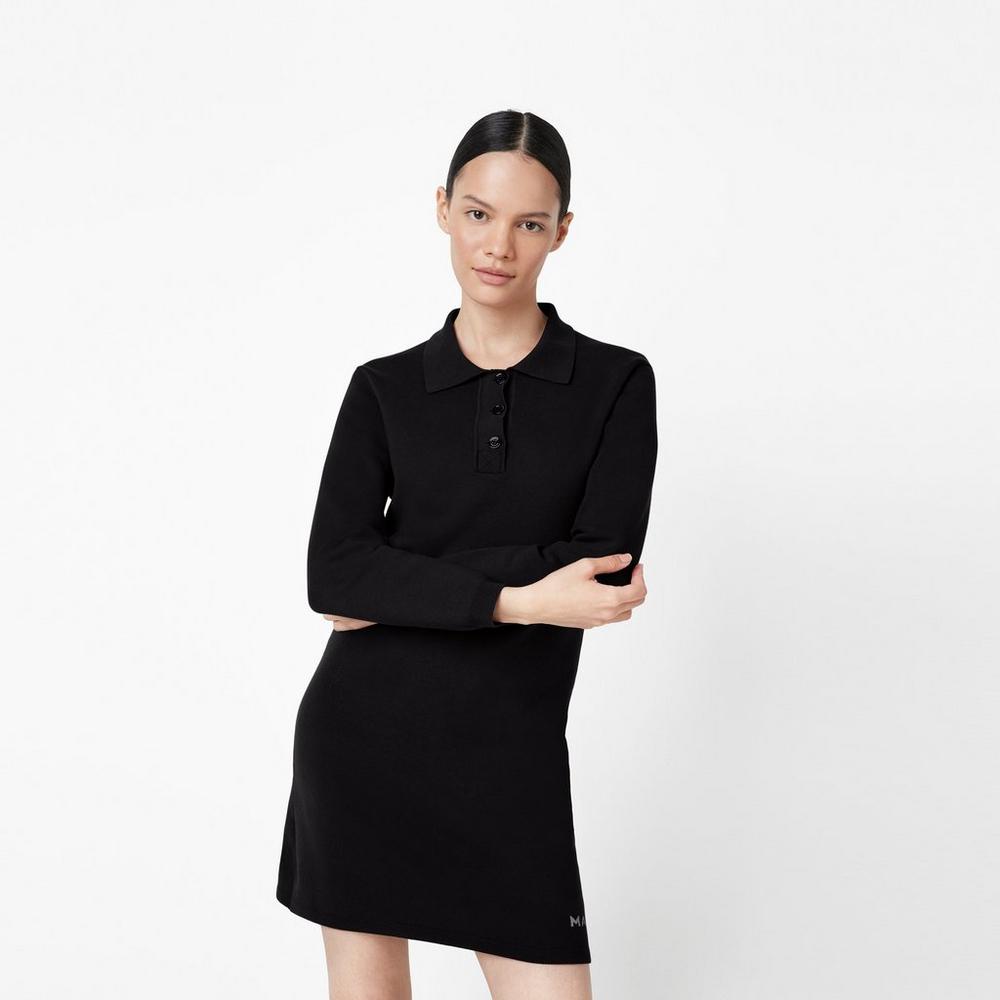 Marc Jacobs 3/4 Tennis Women's Dress Black  Australia |  PLZ-436752