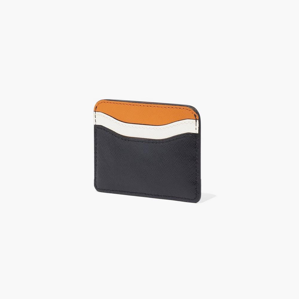 Marc Jacobs Card Case Women's Snapshot Black / Honey Ginger Multicolor  Australia |  MJH-413506