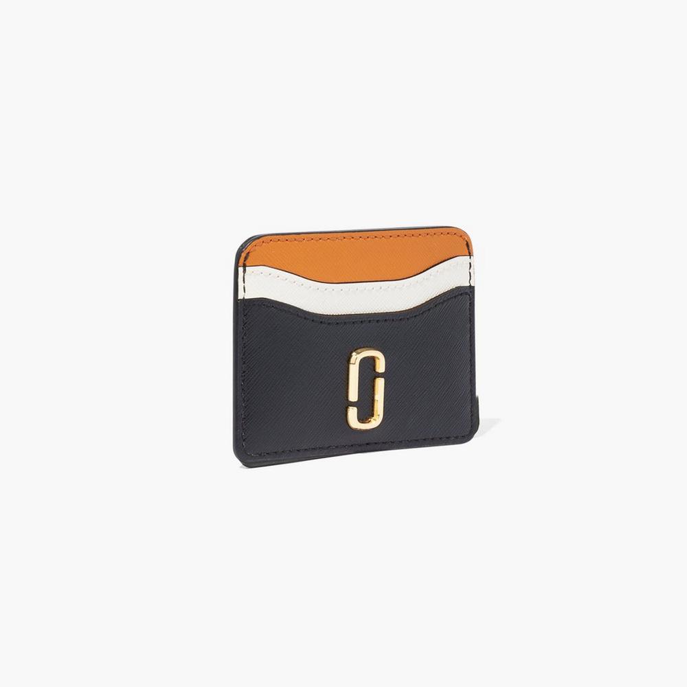 Marc Jacobs Card Case Women's Snapshot Black / Honey Ginger Multicolor  Australia |  MJH-413506