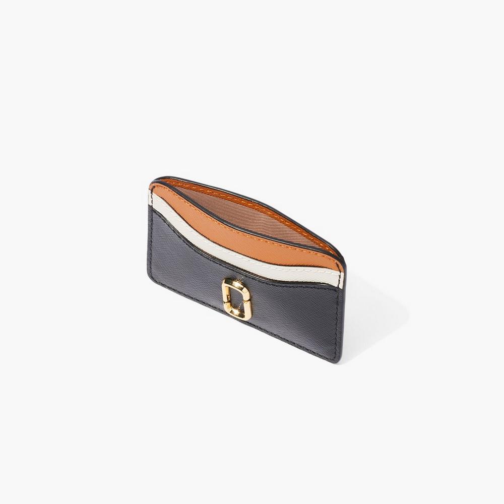 Marc Jacobs Card Case Women's Snapshot Black / Honey Ginger Multicolor  Australia |  MJH-413506