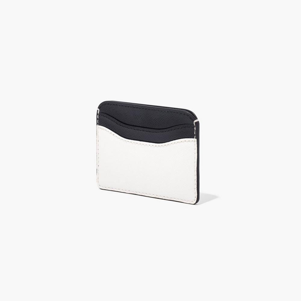 Marc Jacobs Card Case Women's Snapshot Black / White  Australia |  XQY-382715