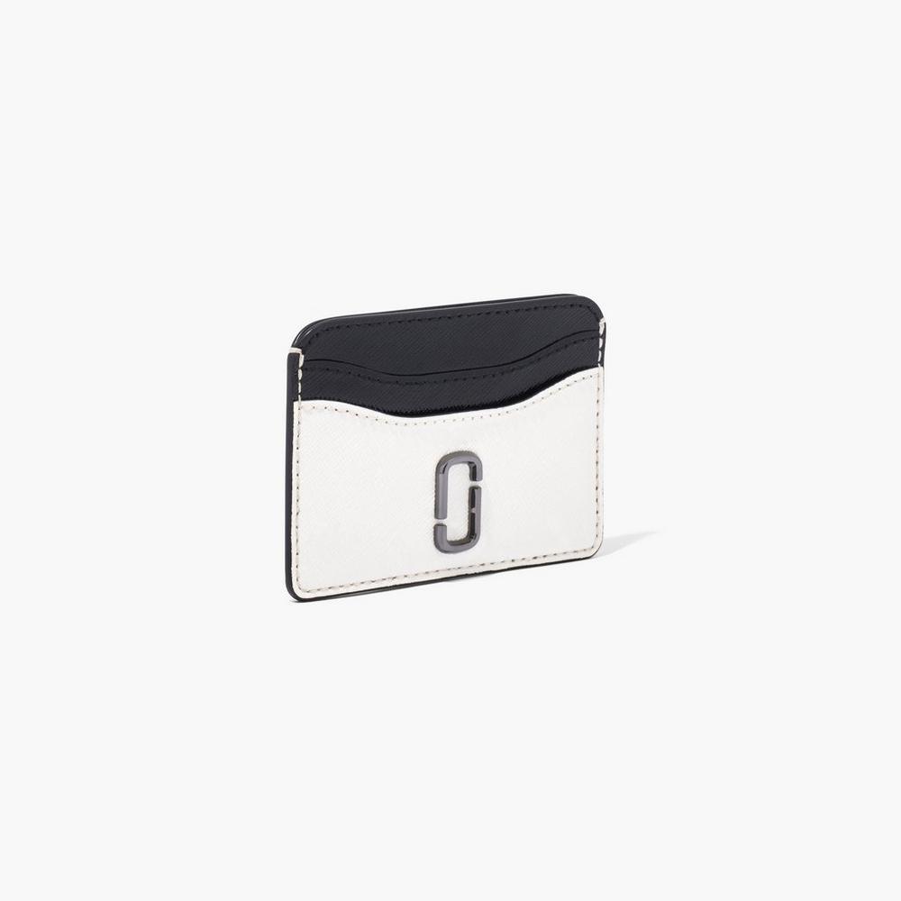 Marc Jacobs Card Case Women's Snapshot Black / White  Australia |  XQY-382715