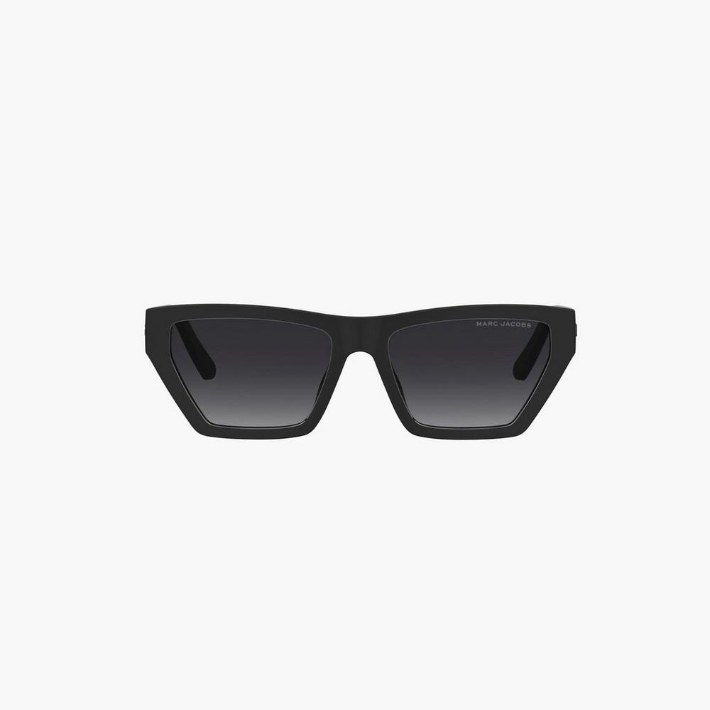 Marc Jacobs Cat Eye Women's Sunglasses Black  Australia |  ERU-518307