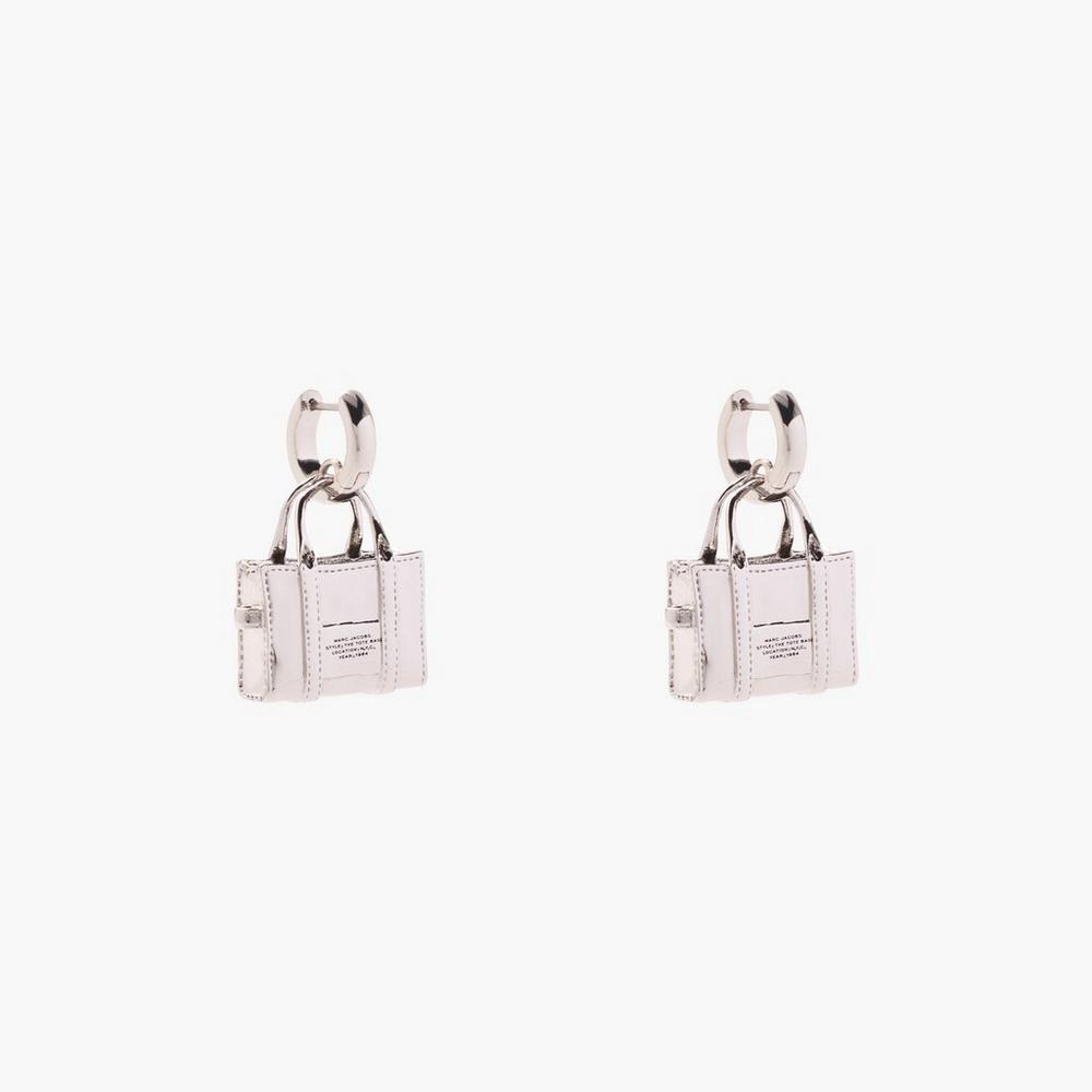 Marc Jacobs Charms Women's Earrings Light Antique Silver  Australia |  ZAS-526074