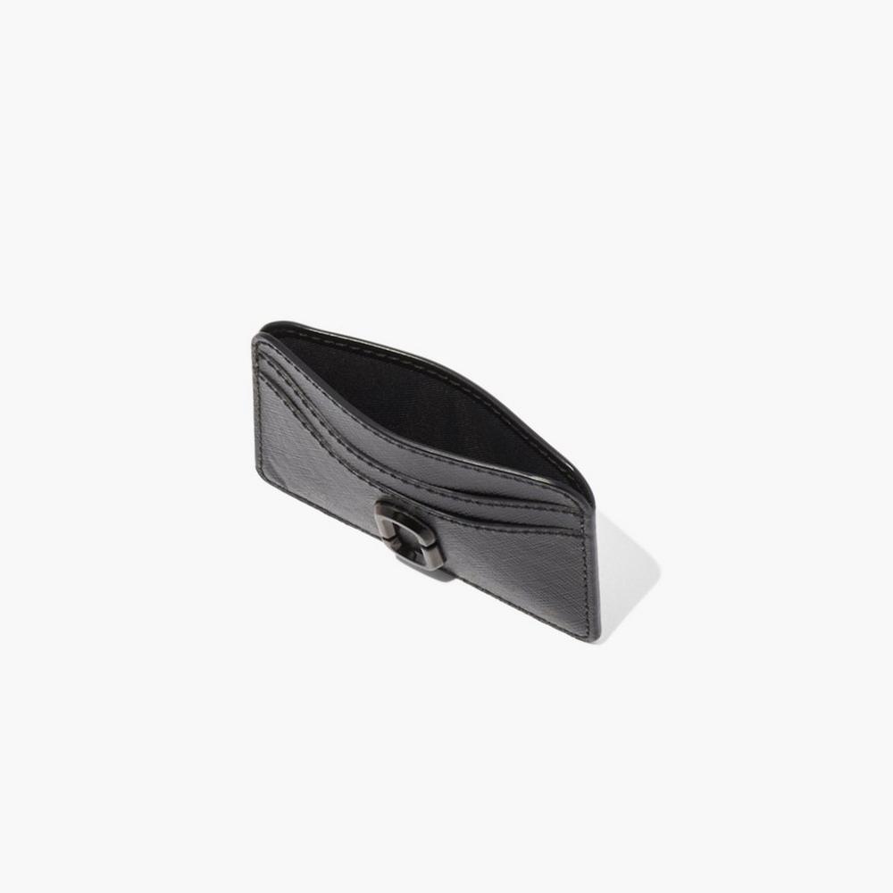 Marc Jacobs Dtm Card Case Women's Snapshot Black  Australia |  CLV-931587