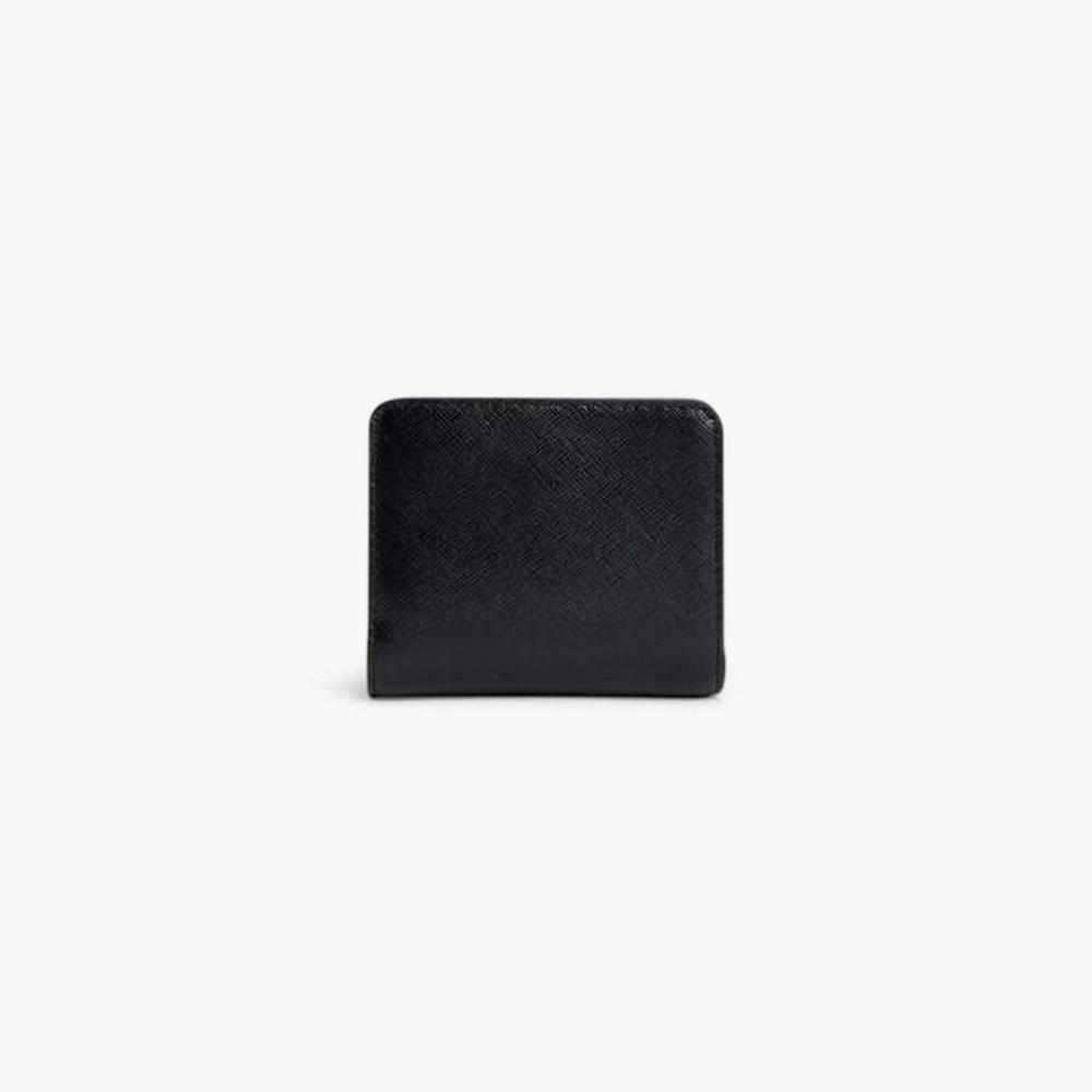 Marc Jacobs Dtm Mini Compact Wallet Women's Snapshot Black  Australia |  OUA-209586