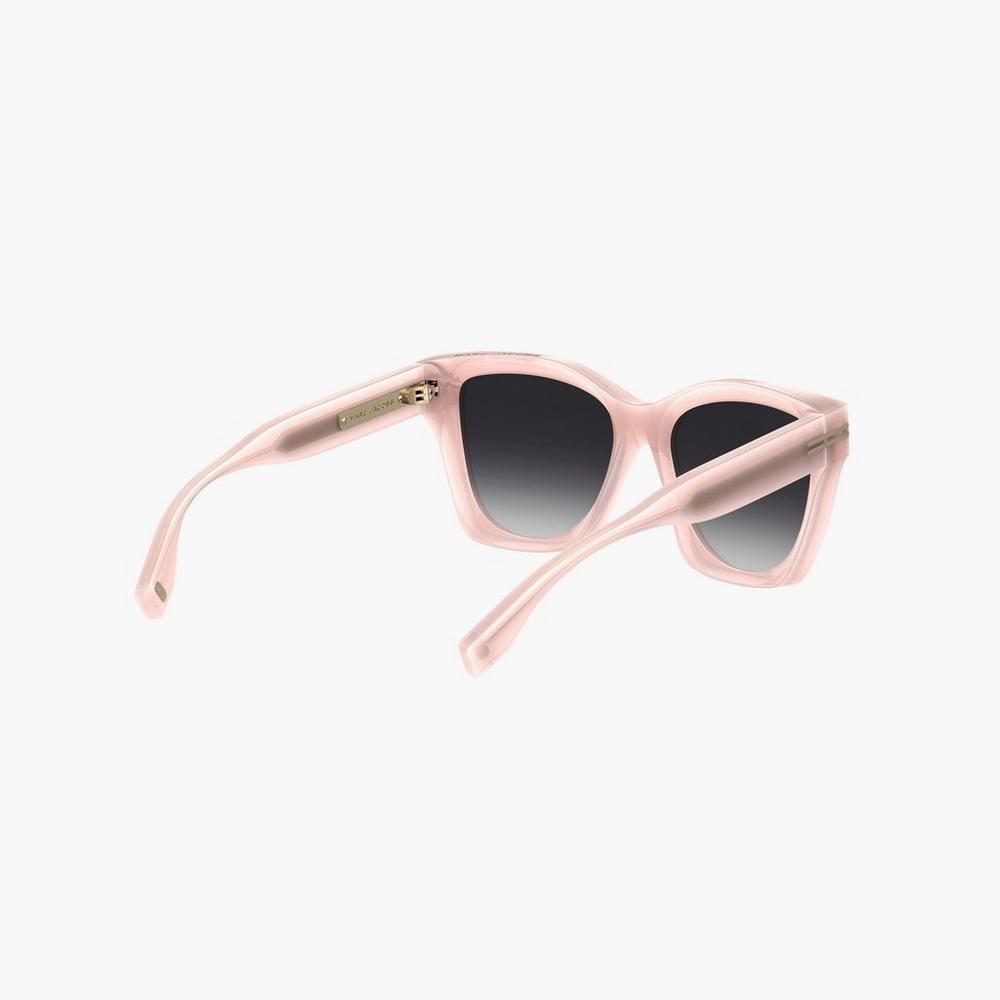 Marc Jacobs Icon Edge Oversized Square Women's Sunglasses Pink  Australia |  FAE-816573