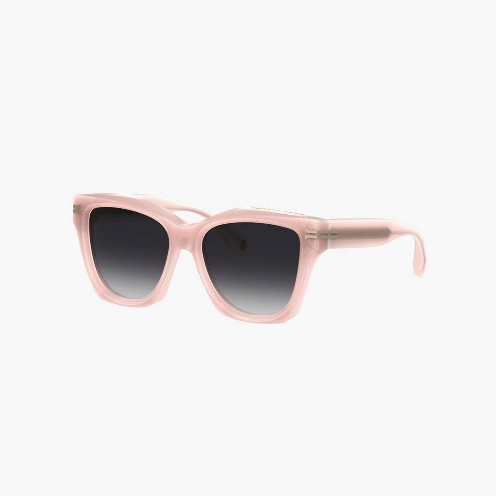 Marc Jacobs Icon Edge Oversized Square Women\'s Sunglasses Pink  Australia |  FAE-816573