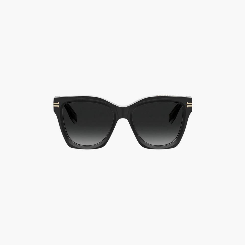 Marc Jacobs Icon Edge Oversized Square Women's Sunglasses Black  Australia |  PTM-430915