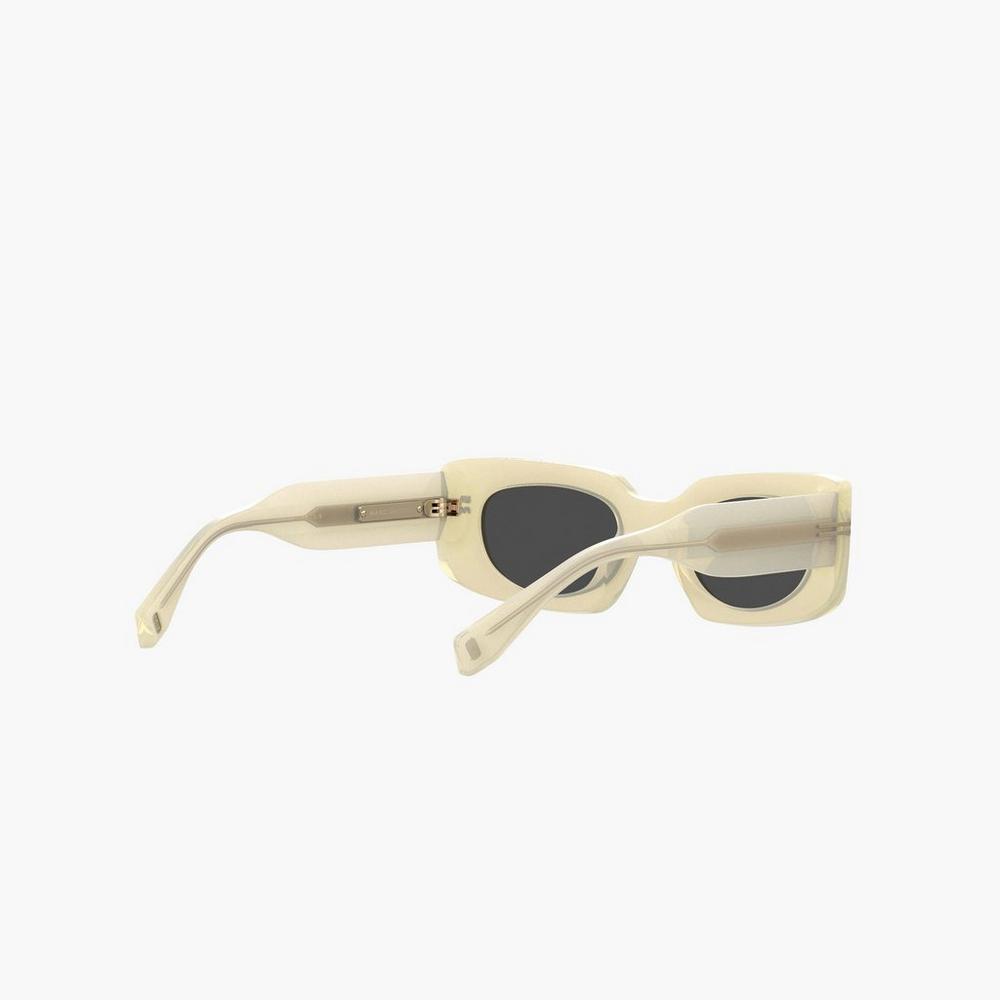 Marc Jacobs Icon Rectangular Women's Sunglasses Yellow  Australia |  RSU-208164