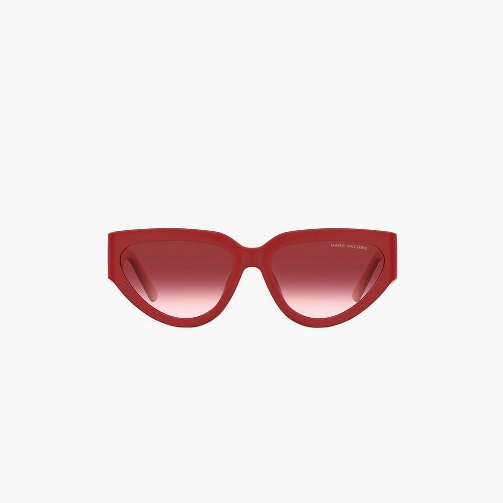 Marc Jacobs J Marc Cat Eye Women's Sunglasses Red  Australia |  RFK-603987