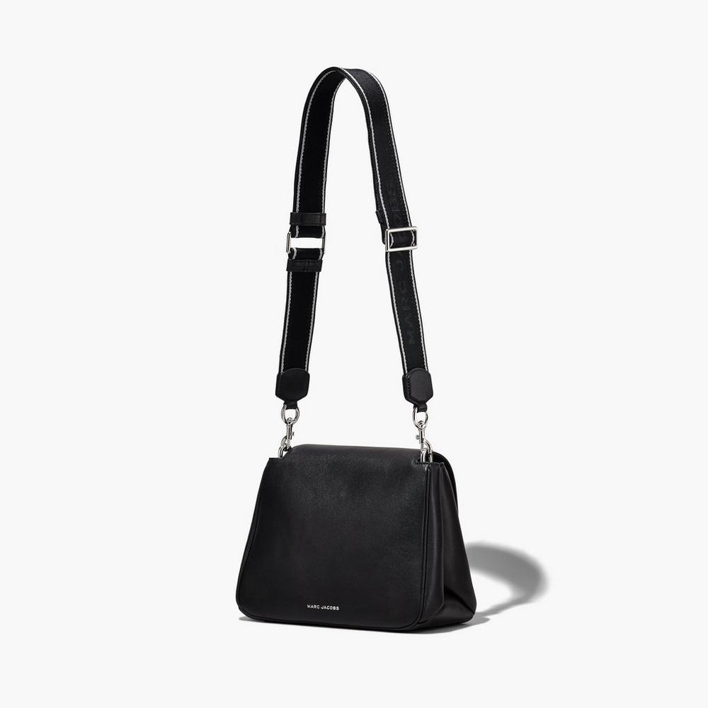 Marc Jacobs J Marc Chain Women's Satchel Black / Silver  Australia |  IYL-485316