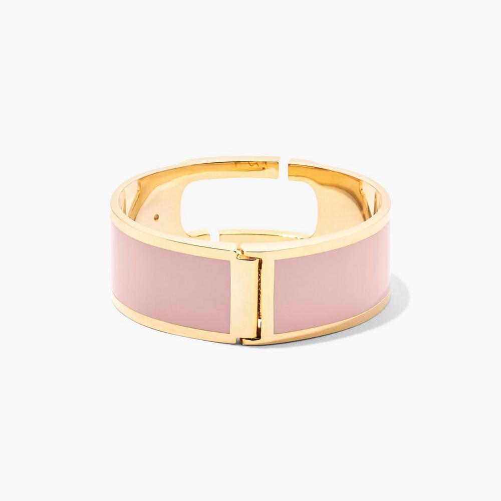 Marc Jacobs J Marc Large Hinge Women's Bangle New Rose / Gold  Australia |  EKR-051896