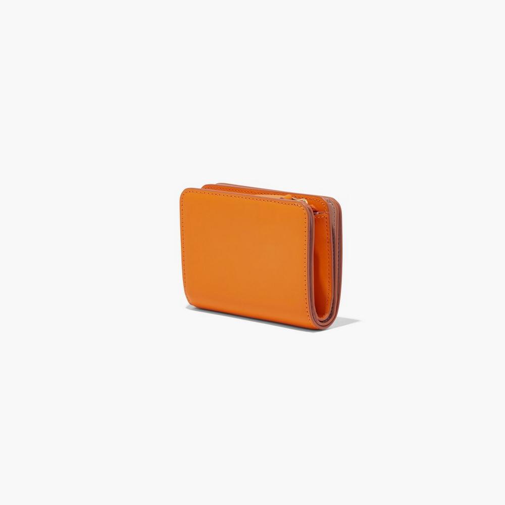 Marc Jacobs J Marc Mini Compact Women's Small Wallets Darkorange  Australia |  FKB-691025