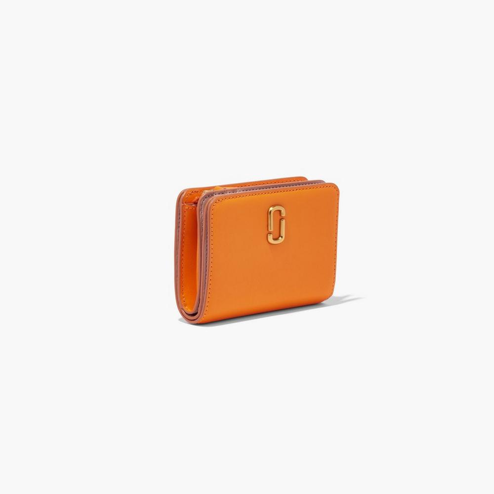 Marc Jacobs J Marc Mini Compact Women's Small Wallets Darkorange  Australia |  FKB-691025