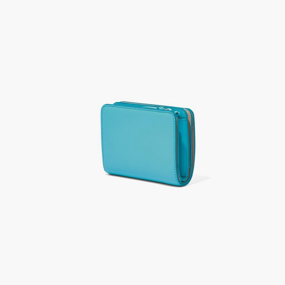 Marc Jacobs J Marc Mini Compact Women's Small Wallets Darkturquoise  Australia |  TMY-538160