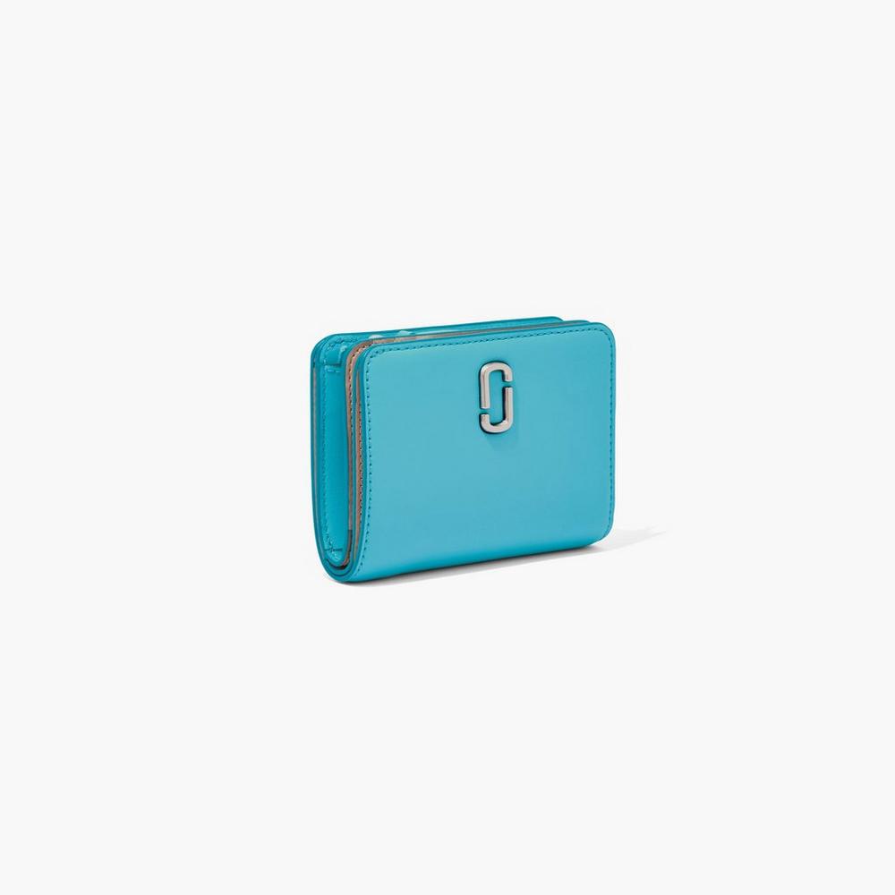 Marc Jacobs J Marc Mini Compact Women's Small Wallets Darkturquoise  Australia |  TMY-538160