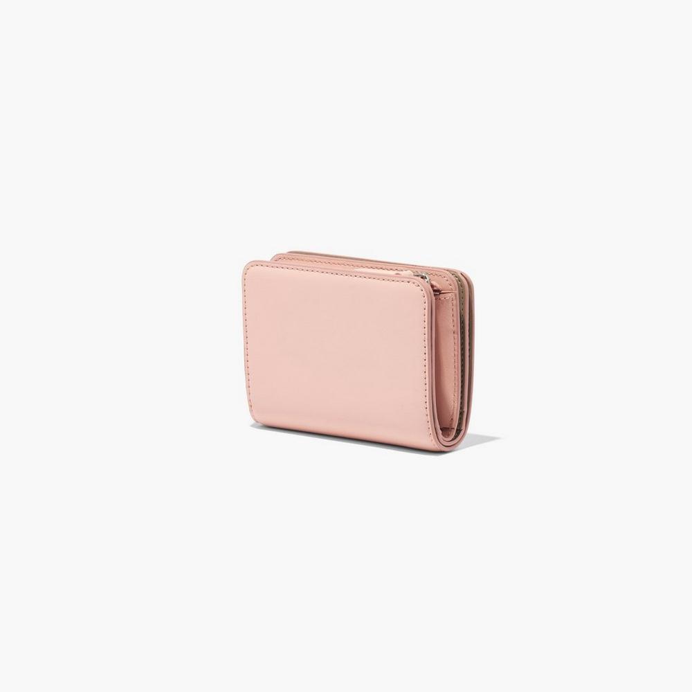 Marc Jacobs J Marc Mini Compact Women's Small Wallets Rose  Australia |  ZSK-651943