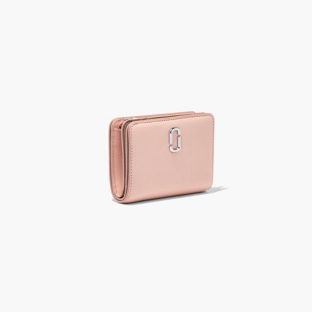 Marc Jacobs J Marc Mini Compact Women's Small Wallets Rose  Australia |  ZSK-651943