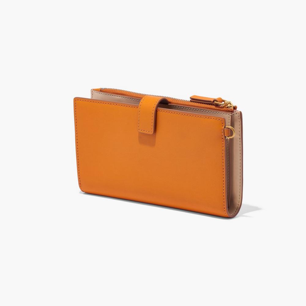 Marc Jacobs J Marc Phone Wristlet Women's Large Wallets Darkorange  Australia |  XAF-736528