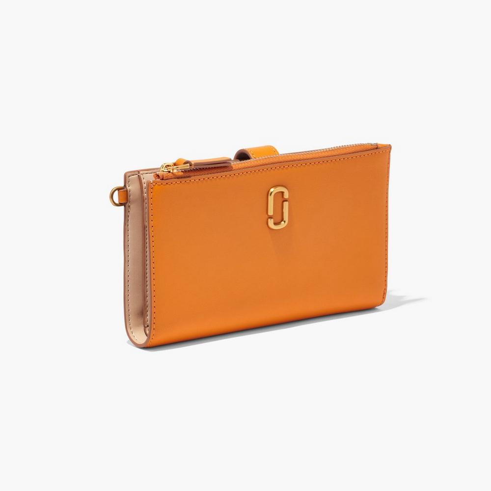 Marc Jacobs J Marc Phone Wristlet Women's Large Wallets Darkorange  Australia |  XAF-736528