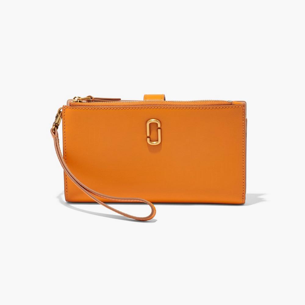 Marc Jacobs J Marc Phone Wristlet Women\'s Large Wallets Darkorange  Australia |  XAF-736528