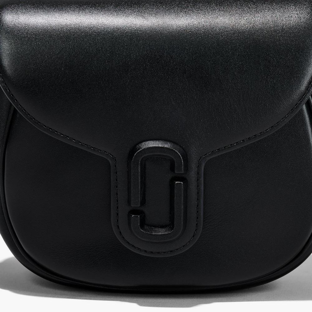 Marc Jacobs J Marc Small Women's Saddle Bag Black  Australia |  ZED-562430