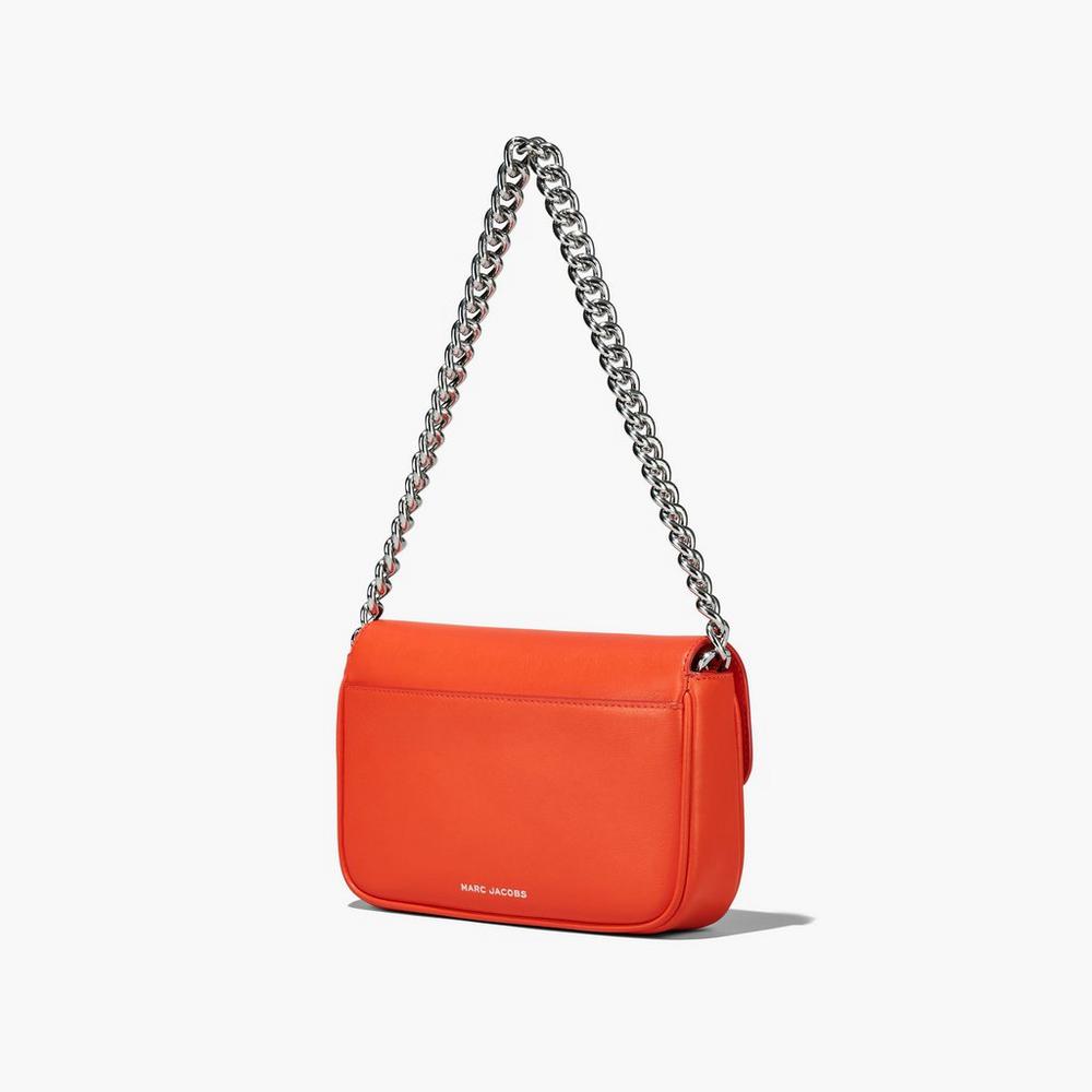 Marc Jacobs J Marc Soft Women's Shoulder Bag Electric Orange  Australia |  CHI-359268