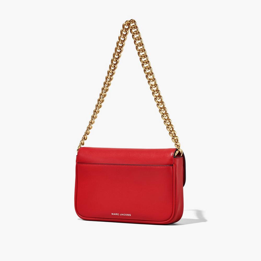 Marc Jacobs J Marc Soft Women's Shoulder Bag True Red  Australia |  HDW-278630