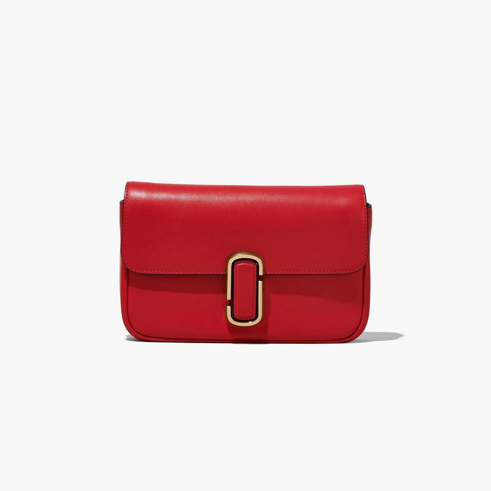 Marc Jacobs J Marc Soft Women's Shoulder Bag True Red  Australia |  HDW-278630