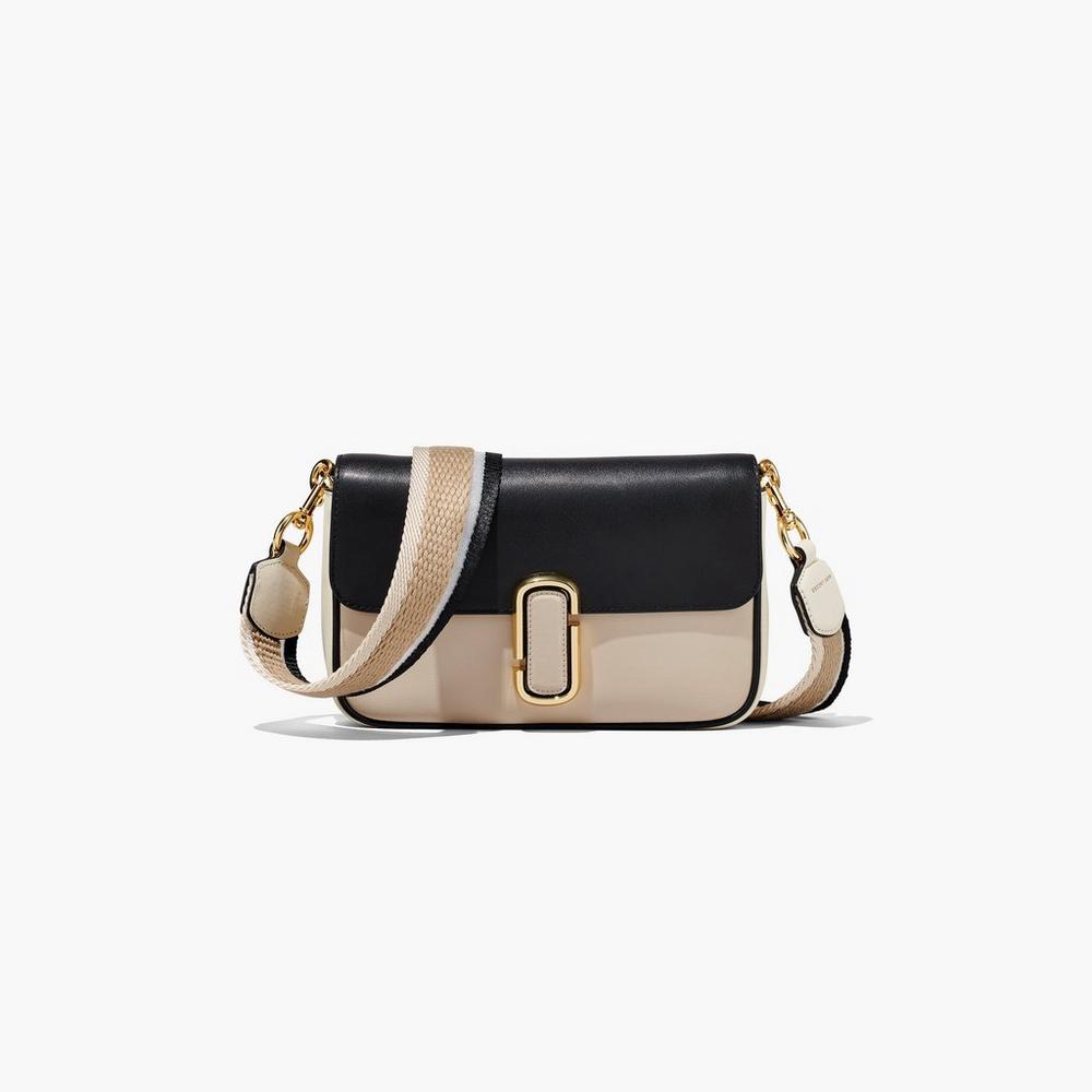 Marc Jacobs J Marc Soft Women's Shoulder Bag Greige Multicolor  Australia |  ORM-725401