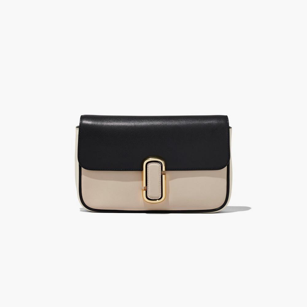 Marc Jacobs J Marc Soft Women's Shoulder Bag Greige Multicolor  Australia |  ORM-725401