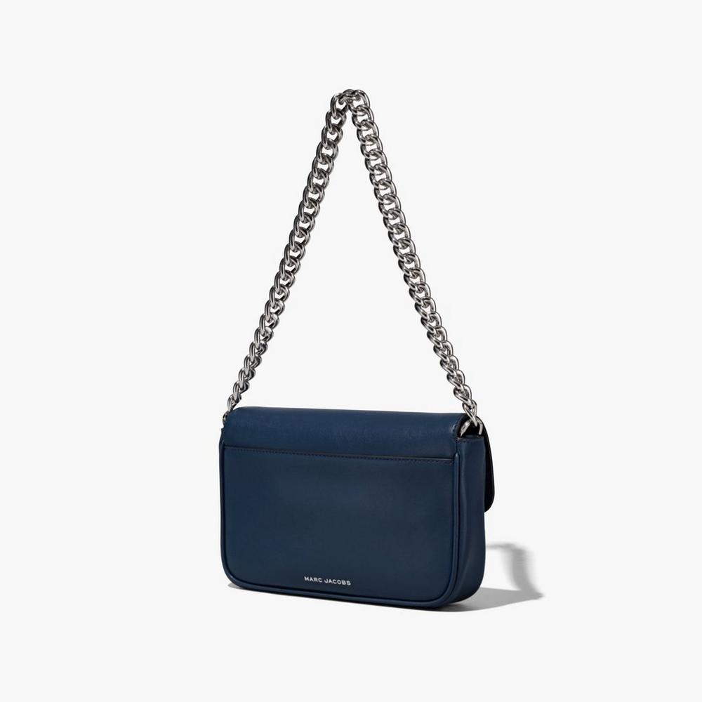 Marc Jacobs J Marc Soft Women's Shoulder Bag Blue Sea  Australia |  WDA-650384