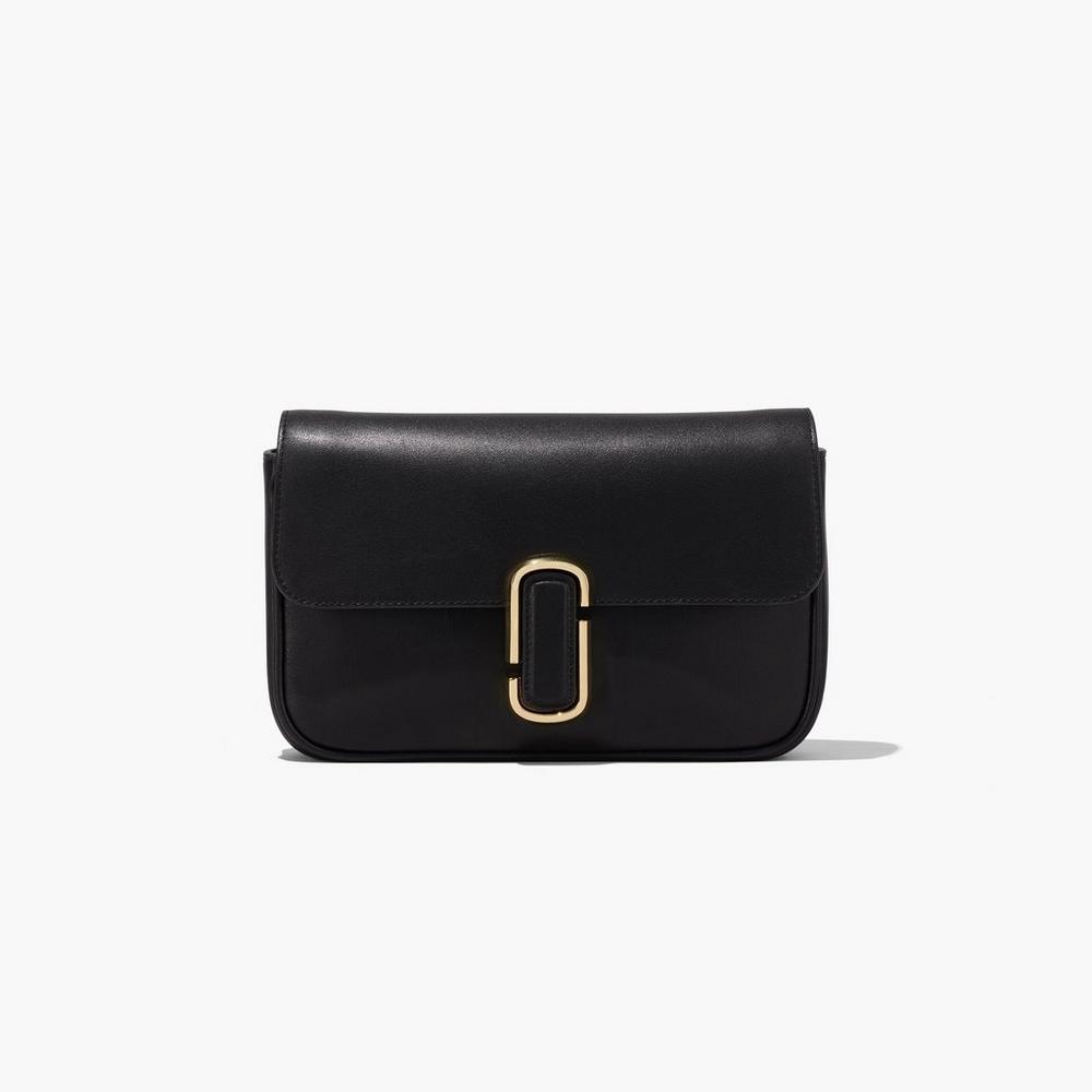 Marc Jacobs J Marc Soft Women's Shoulder Bag Black  Australia |  ZKN-689523