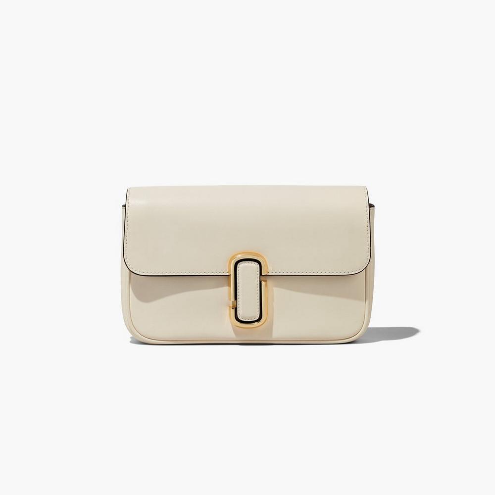 Marc Jacobs J Marc Soft Women's Shoulder Bag Cloud White  Australia |  ZOY-051289