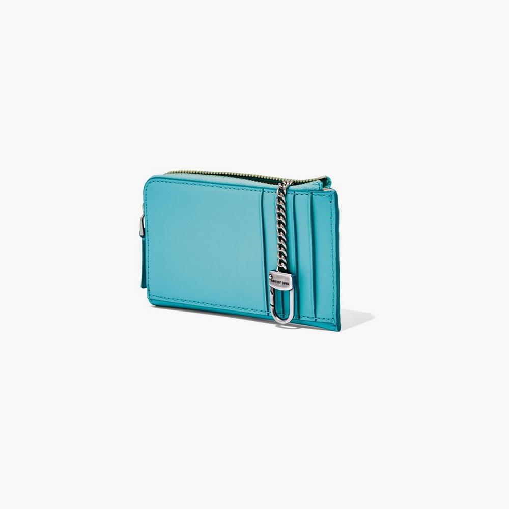 Marc Jacobs J Marc Top Zip Multi Women's Small Wallets Darkturquoise  Australia |  OYJ-357140