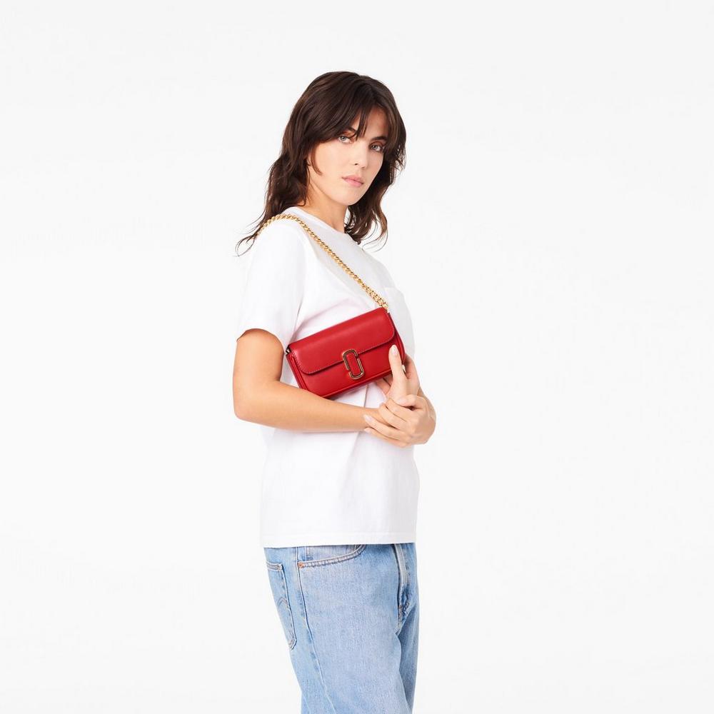 Marc Jacobs J Marc Women's Crossbody Bags True Red  Australia |  ZBU-046537