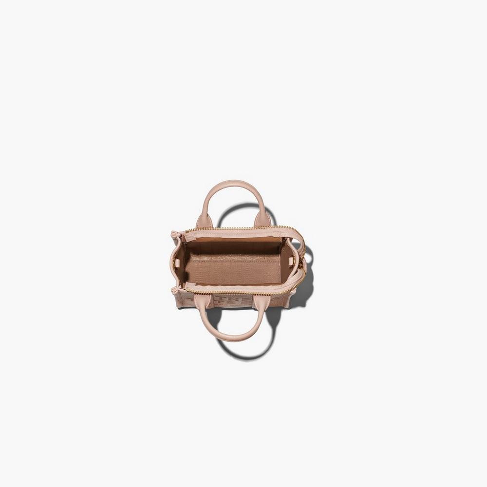 Marc Jacobs Leather Micro Women's Crossbody Bags Rose  Australia |  LZO-524971