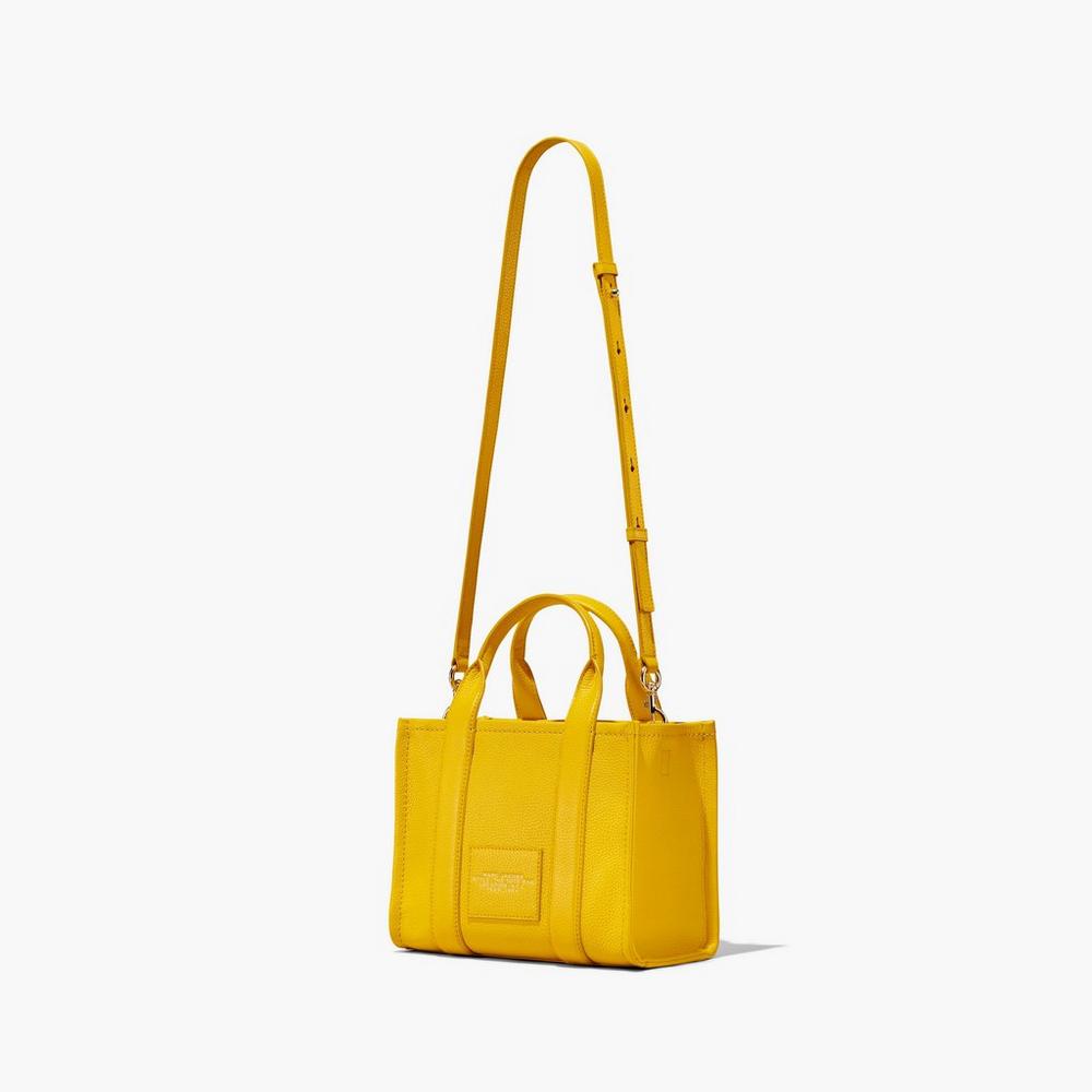 Marc Jacobs Leather Mini Women's Crossbody Bags Yellow  Australia |  NFZ-798341