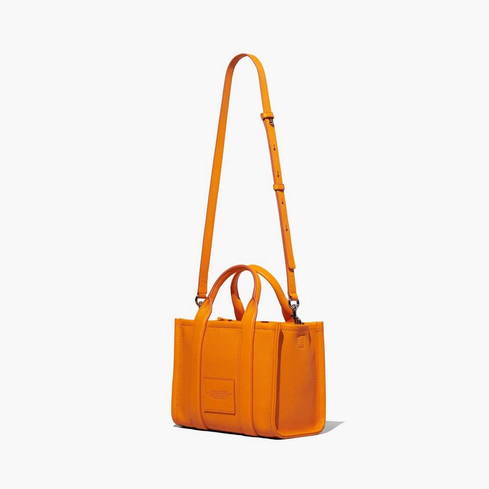 Marc Jacobs Leather Mini Women's Crossbody Bags Orange  Australia |  VKE-307984