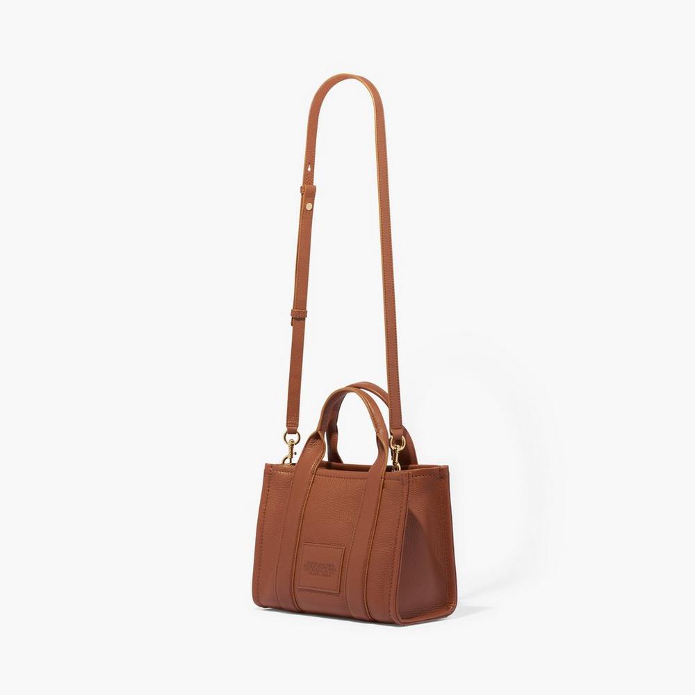 Marc Jacobs Leather Women's Mini Bag Brown  Australia |  TJD-802941