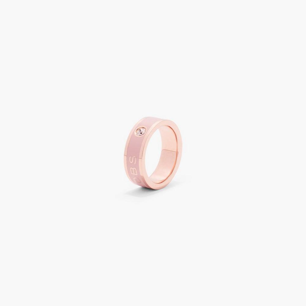 Marc Jacobs Medallion Women's Ring Sand / Rose Gold  Australia |  SNR-215870