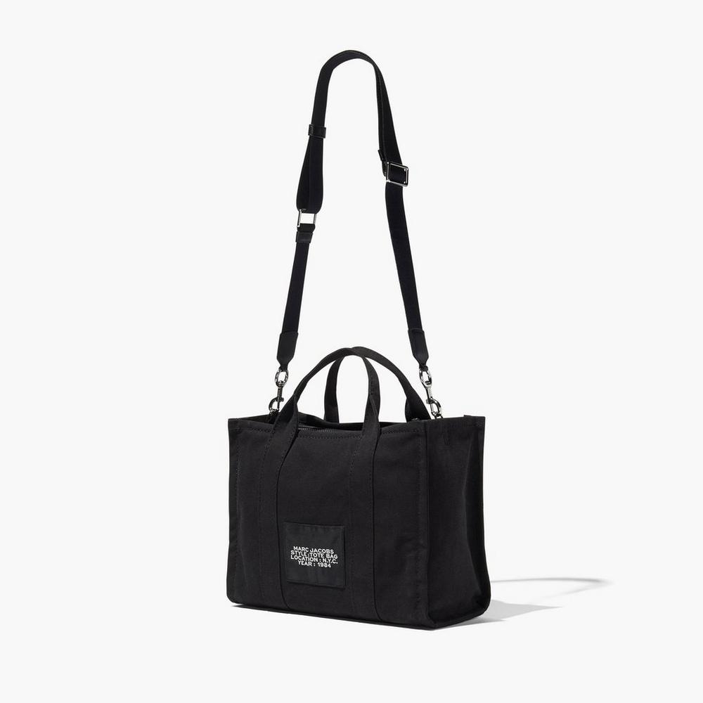 Marc Jacobs Medium Women's Tote Bag Black  Australia |  XTJ-241789