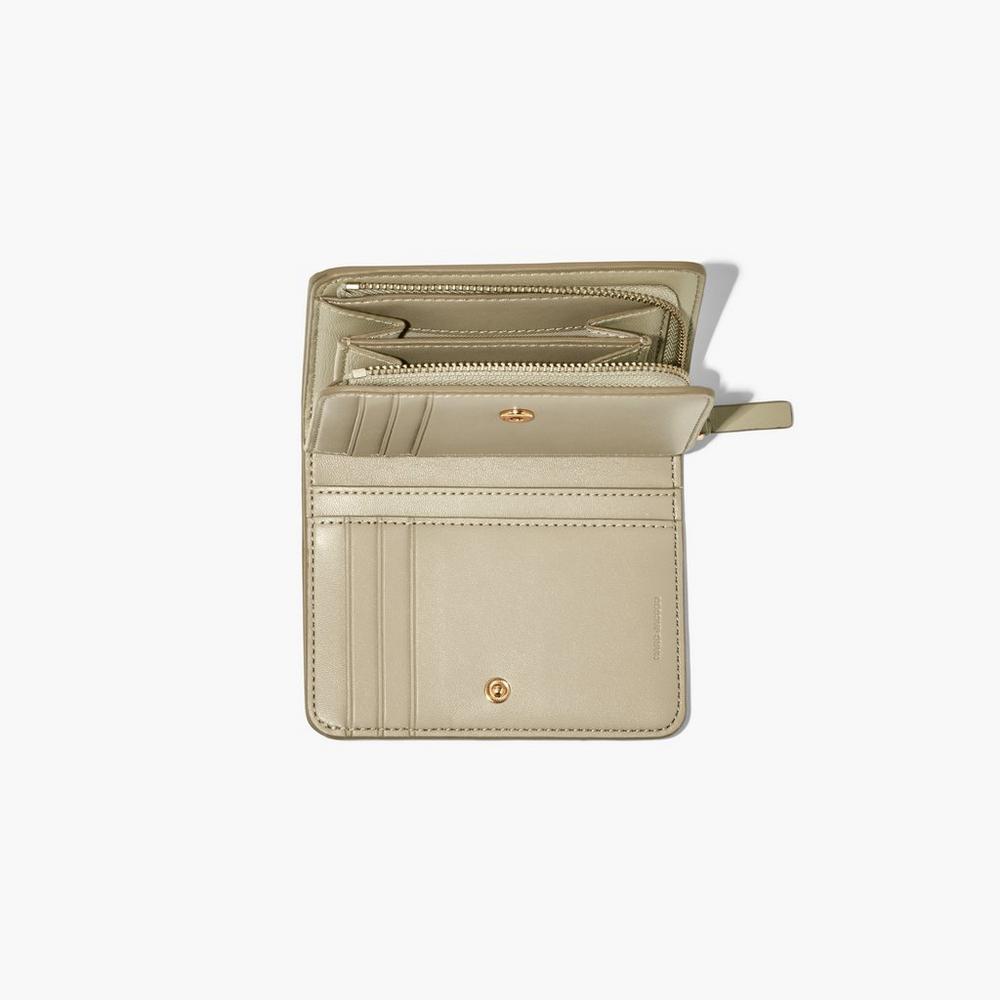 Marc Jacobs Mini Compact Women's Small Wallets Khaki  Australia |  XEH-143805