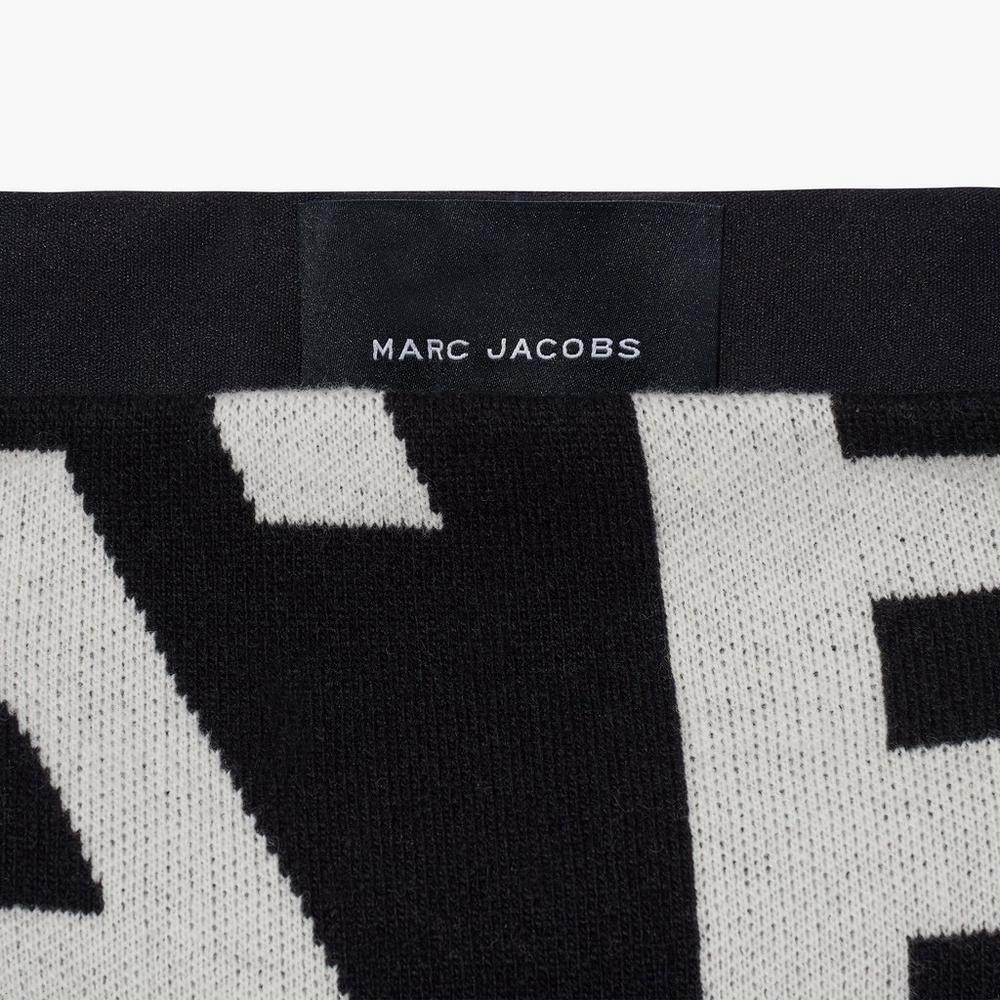 Marc Jacobs Monogram Knit Tube Women's Skirt Black / Ivory  Australia |  KRI-183496