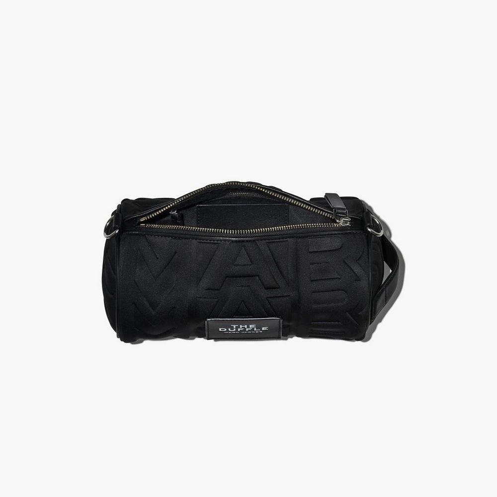 Marc Jacobs Monogram Neoprene Women's Duffle Bag Black  Australia |  XHF-064792