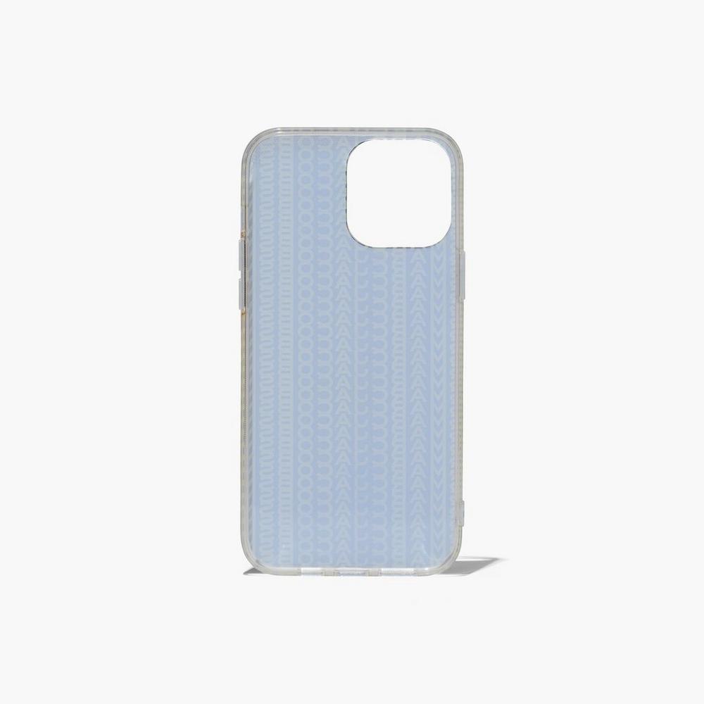 Marc Jacobs Monogram iPhone Case 14 Women's Tech Grey / Fluro Green  Australia |  XRY-543917