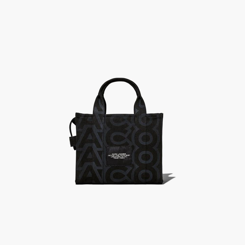 Marc Jacobs Outline Monogram Women's Mini Bag Black Multicolor  Australia |  TMI-097158