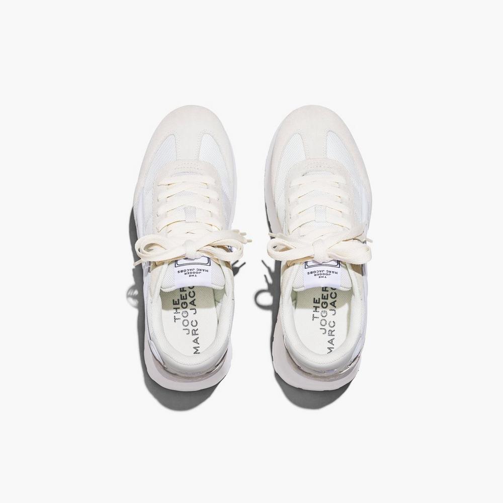 Marc Jacobs Platform Jogger Women's Sneakers White  Australia |  ZIW-168249